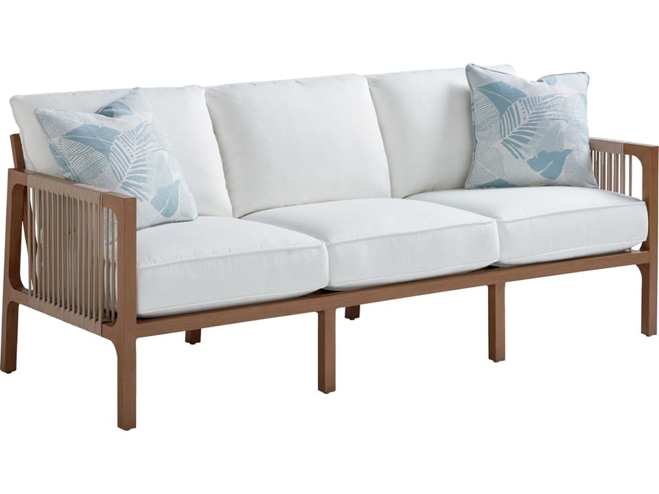 St Tropez 3-Seat Aluminum Sofa