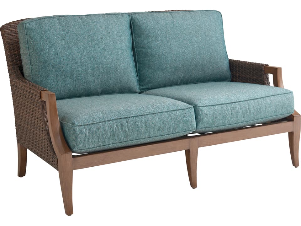 Harbor Isle 63-Inch Wicker Loveseat