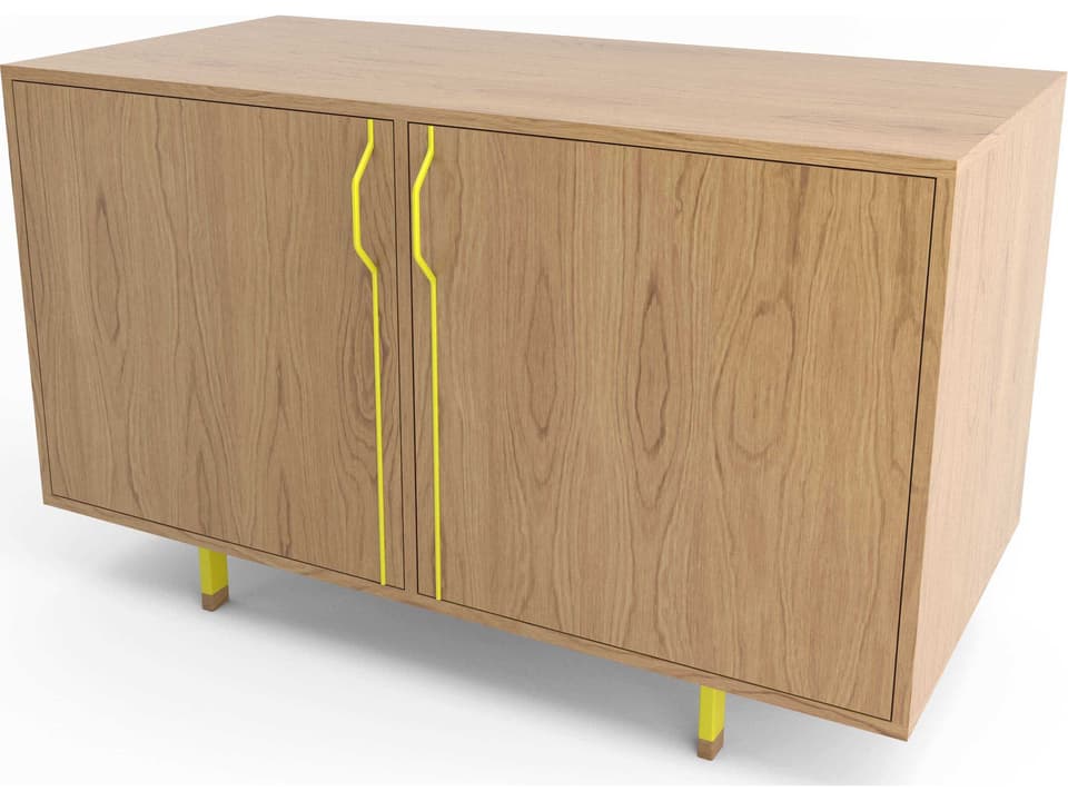 Chapman 47" Oak Wood Sideboard