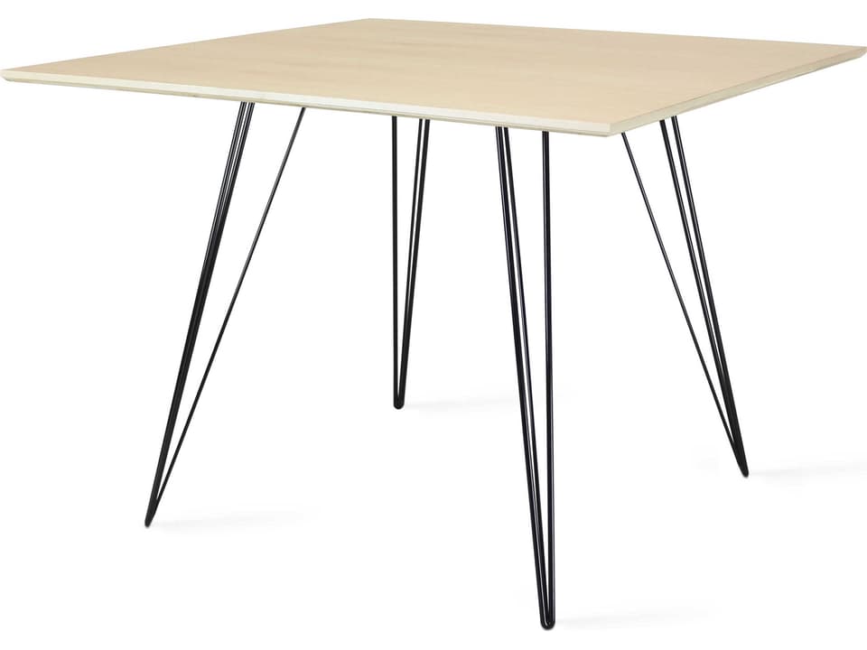 Williams Square Dining Table Modern Wood Top