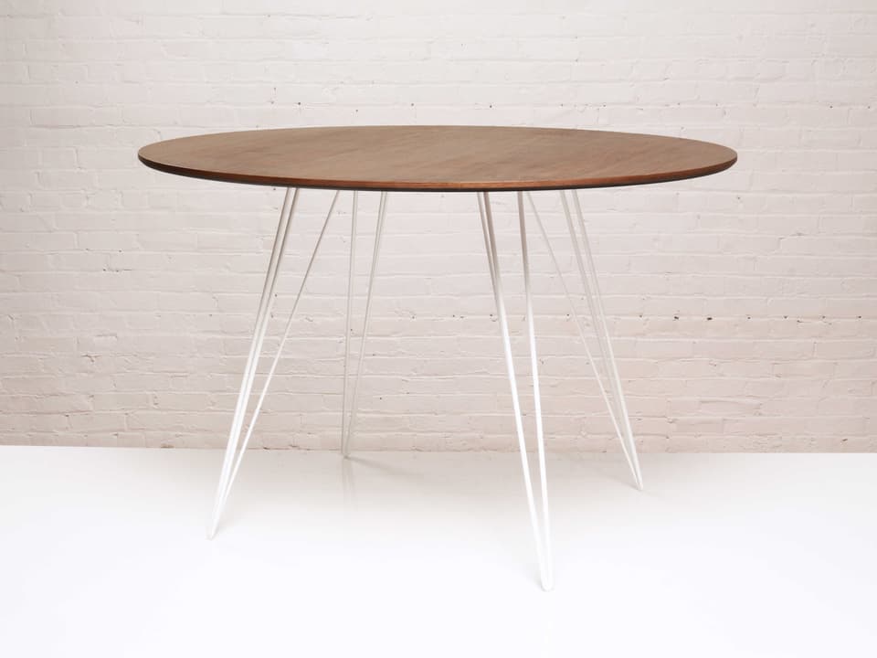 Williams Small Oval Dining Table in Walnut