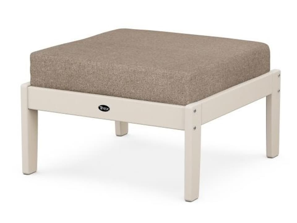 Outdoor Furniture Yacht Club Deep Seating Recycled Plastic Ottoman