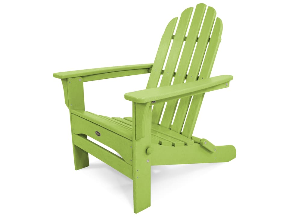 Cape Cod Recycled HDPE Folding Adirondack Chair