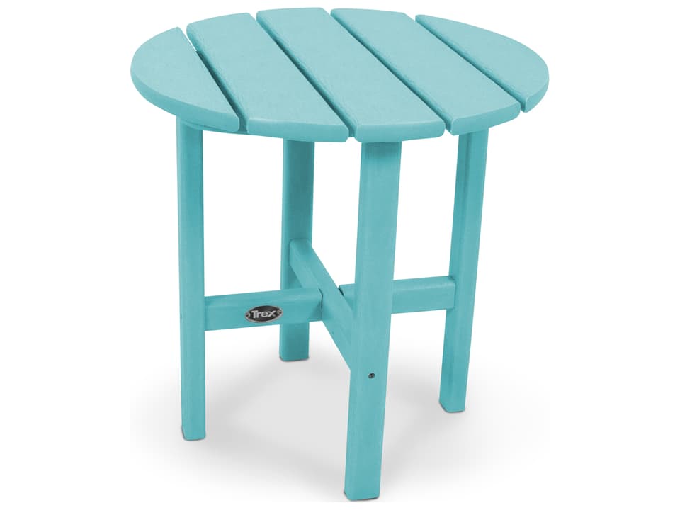 Cape Cod 18 Inch Round Recycled HDPE End Table