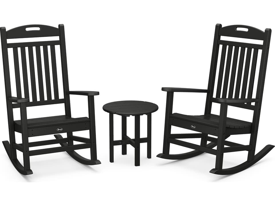 ® Outdoor Furniture™ Yacht Club Recycled Plastic 3 Piece Lounge Set