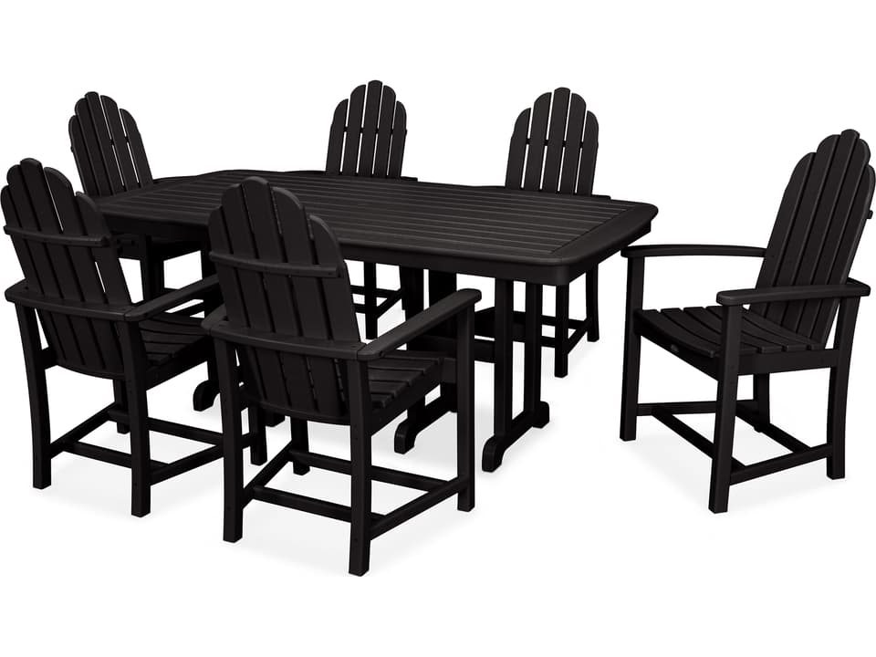 Cape Cod Recycled Plastic 7 Piece Dining Set