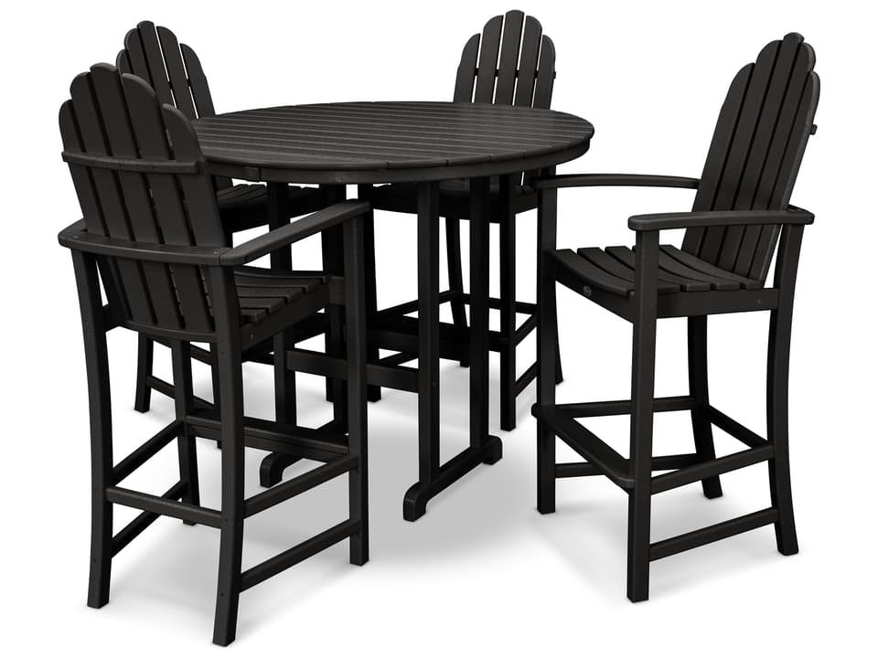 Cape Cod Recycled Plastic 5 Piece Bar Set