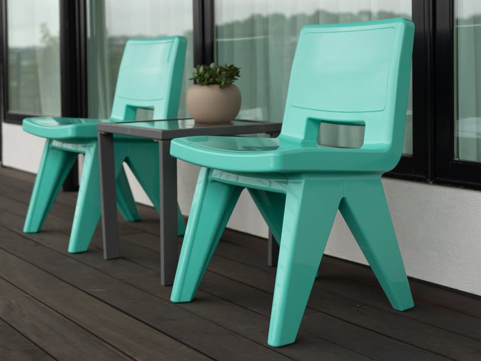 Fresco Marine Grade Polyethylene Lounge Set