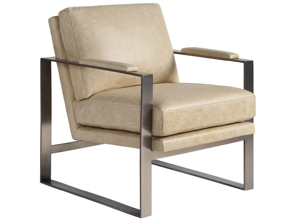 Corbin Accent Chair Avaline Collection Modern Metal Frame