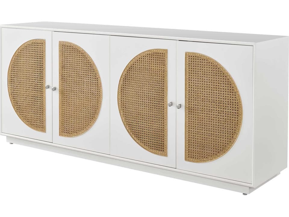 Nomad 80" Cane Glacier Media Console