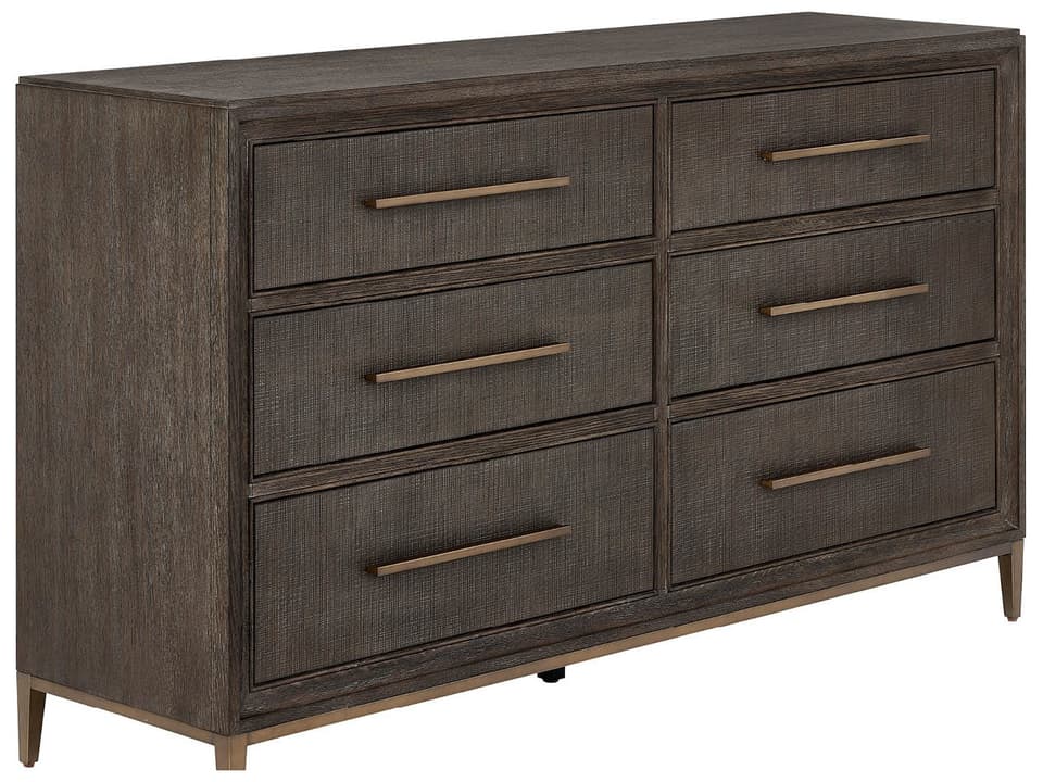 Universal Furniture Modern Lyra Six Drawer Dresser | U365A060 | PatioLiving