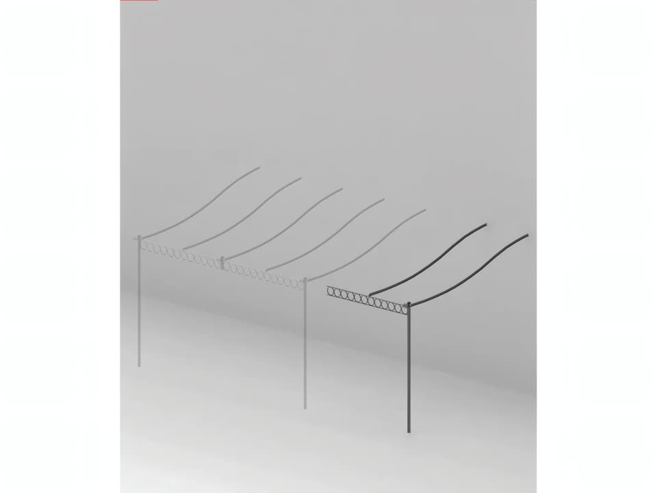 UnoPiu Tibisco Extension Single Attached Pergola without Roofing