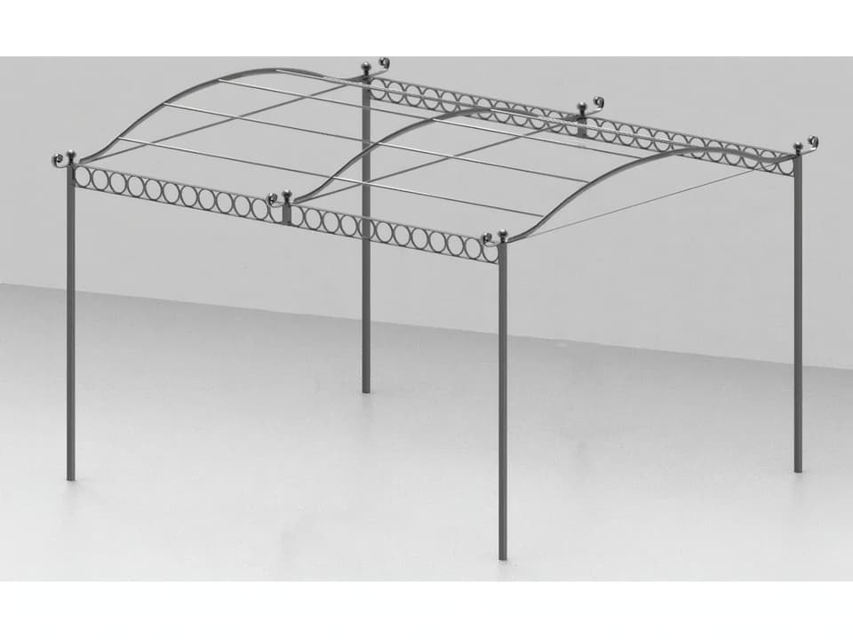 UnoPiu Tibisco Freestanding Pergola without Roofing