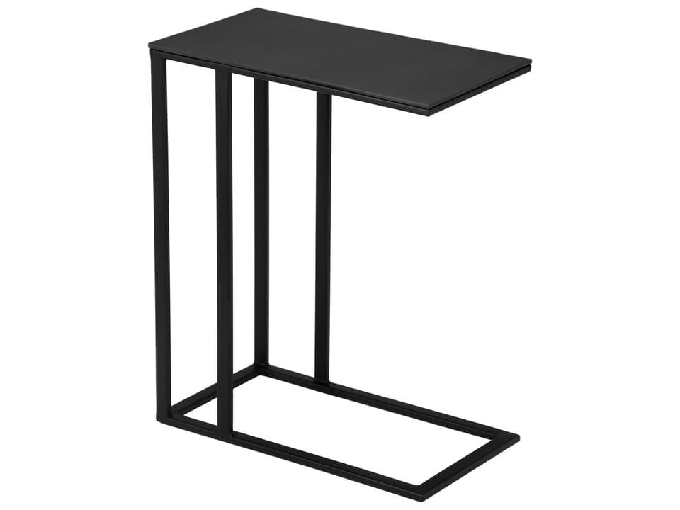 Tanu Elements C-Table End Table Handcrafted Antique Zinc