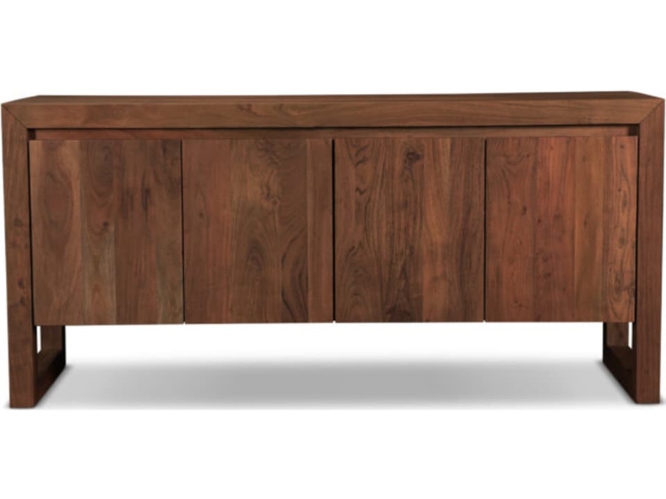 Brooks Solid Acacia Wood Buffet in Americano Brown