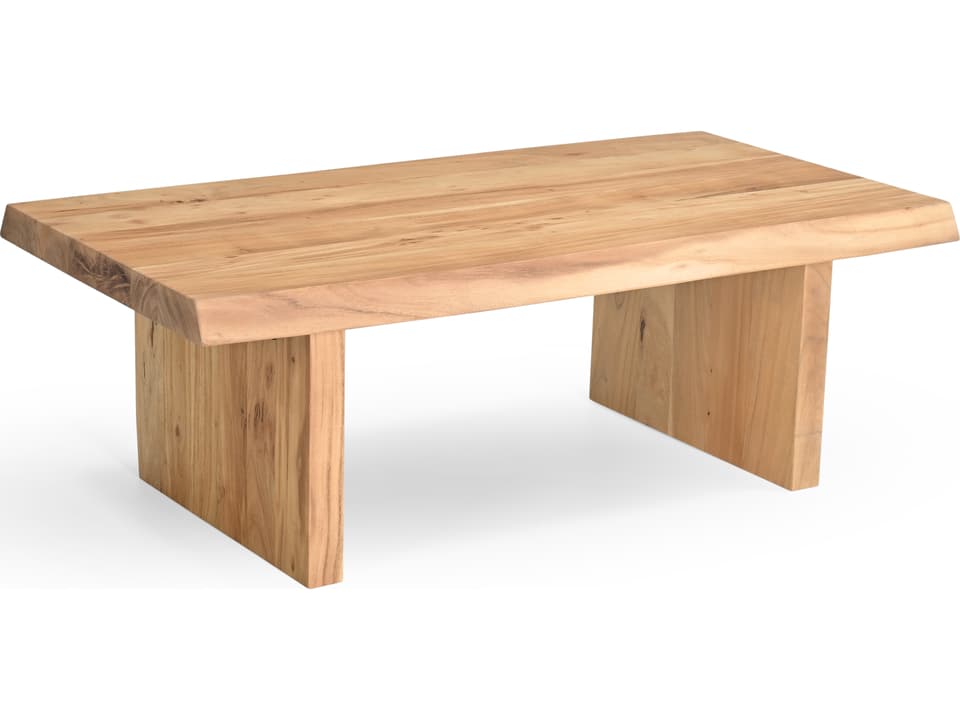 Brooks 48-Inch Rectangle Coffee Table in Teak Acacia Wood