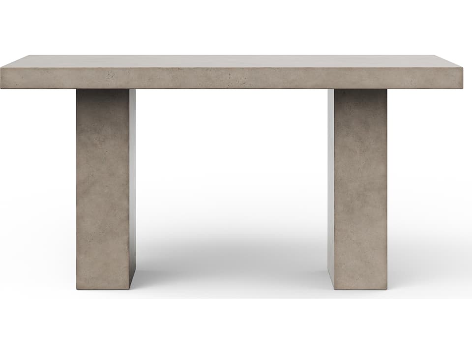 Elcor Mixx Concrete Bar Table Rectangular Outdoor