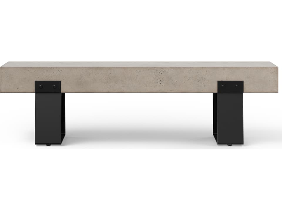 Mixx Industrial Bench Concrete Indoor Outdoor