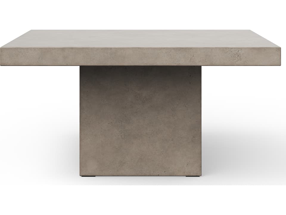 Una Square Dining Table Mixx Collection Modern Concrete