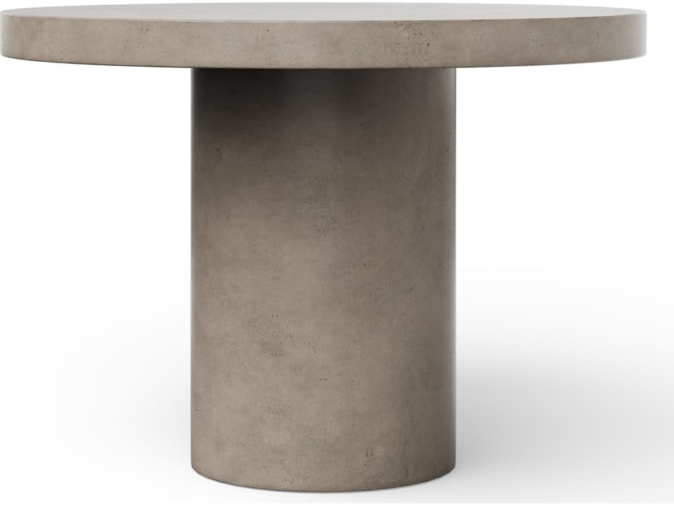 Mixx Circa 60-Inch Round Bar Height Dining Table in Dark Grey