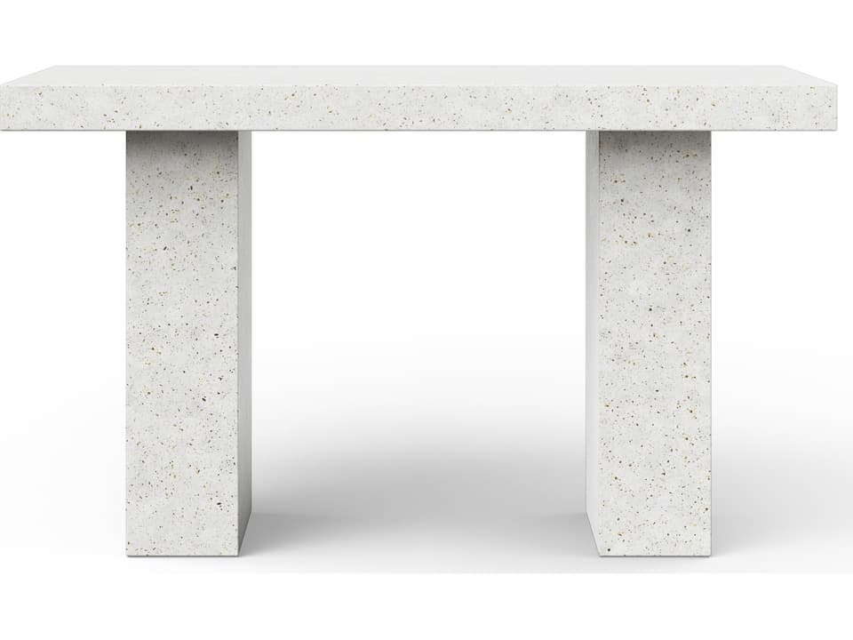 Mixx Elcor Rectangular Bar Table in Ivory Terrazzo