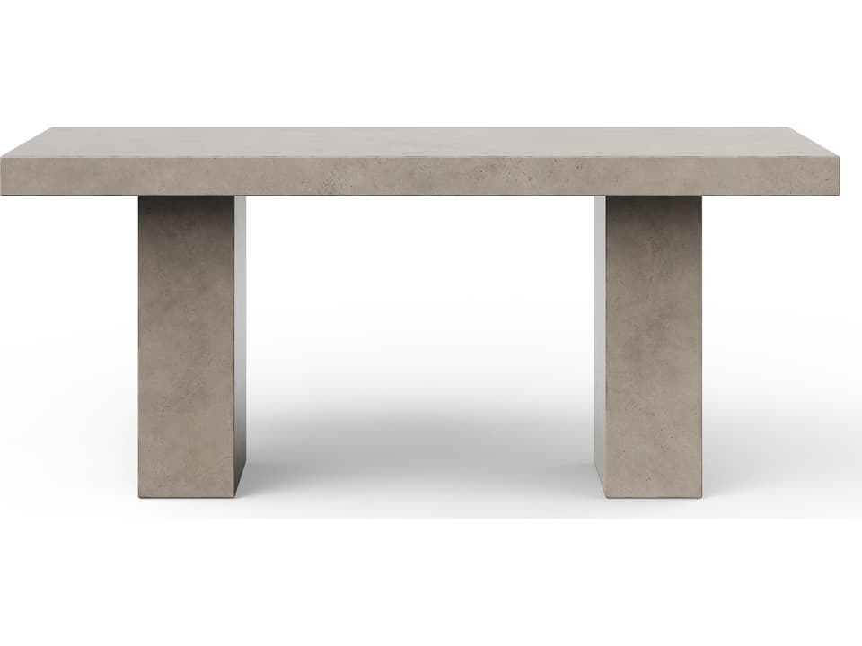Mixx Elcor Dark Grey Fiber-Reinforced Concrete Rectangular Counter Table