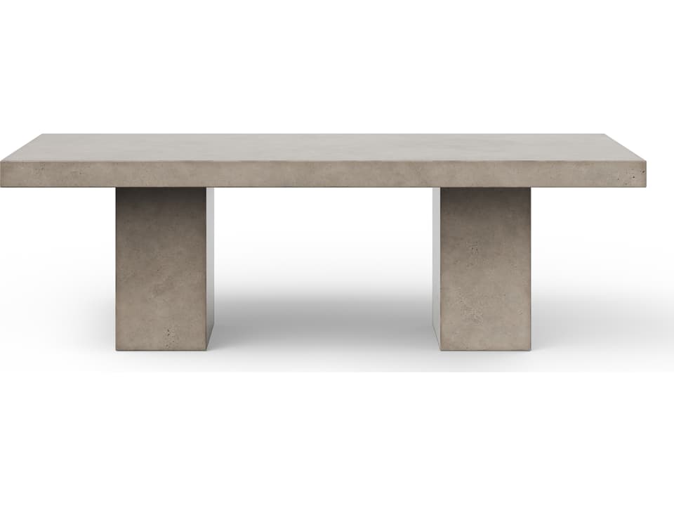Mixx Elcor 95-Inch Rectangle Dining Table in Dark Grey Concrete