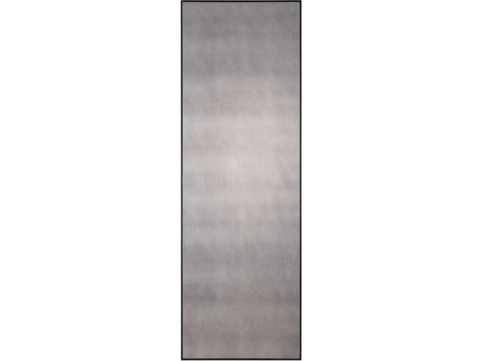 Burwell Rectangle Mirror Aged Black Oversized Wall Decor
