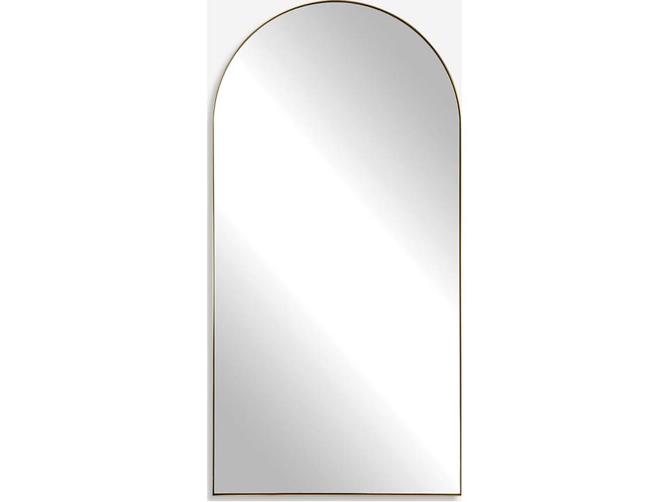 Crosley Antique Brass Floor Mirror