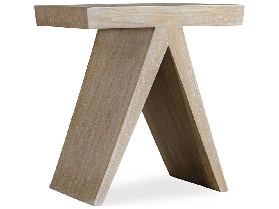 Pruitt Geometric Accent Table in Angled Base Finish