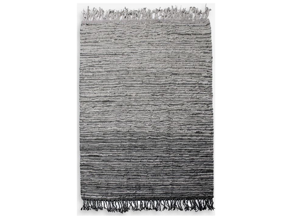 Kirvin Hand Woven Leather Rug