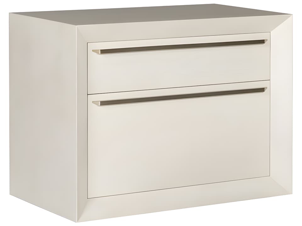 Dunecrest Two Drawer Filing Cabinet in Sugar Coat Bleached Walnut