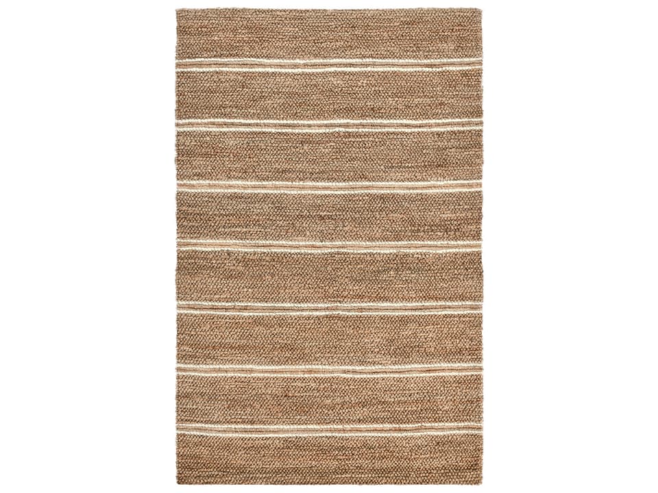 Madrid Striped Area Rug Handwoven Natural Fibers