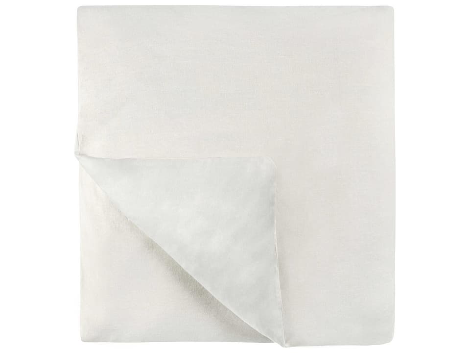 Talia Cotton Linen Blend Duvet in Ivory