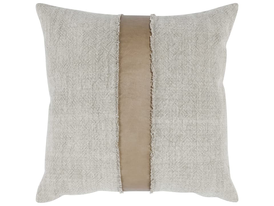 Cinch Steam Sandstorm Taupe Natural 26x26 Throw Pillow