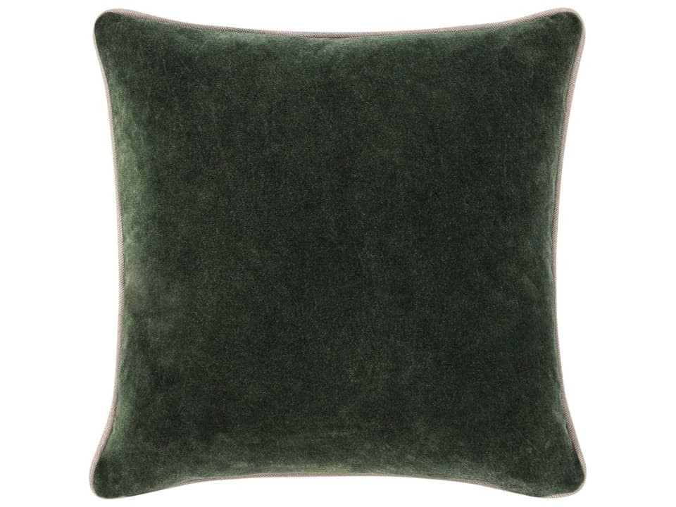 Heirloom Velvet 2-Piece Throw Pillow Set in Forest Green