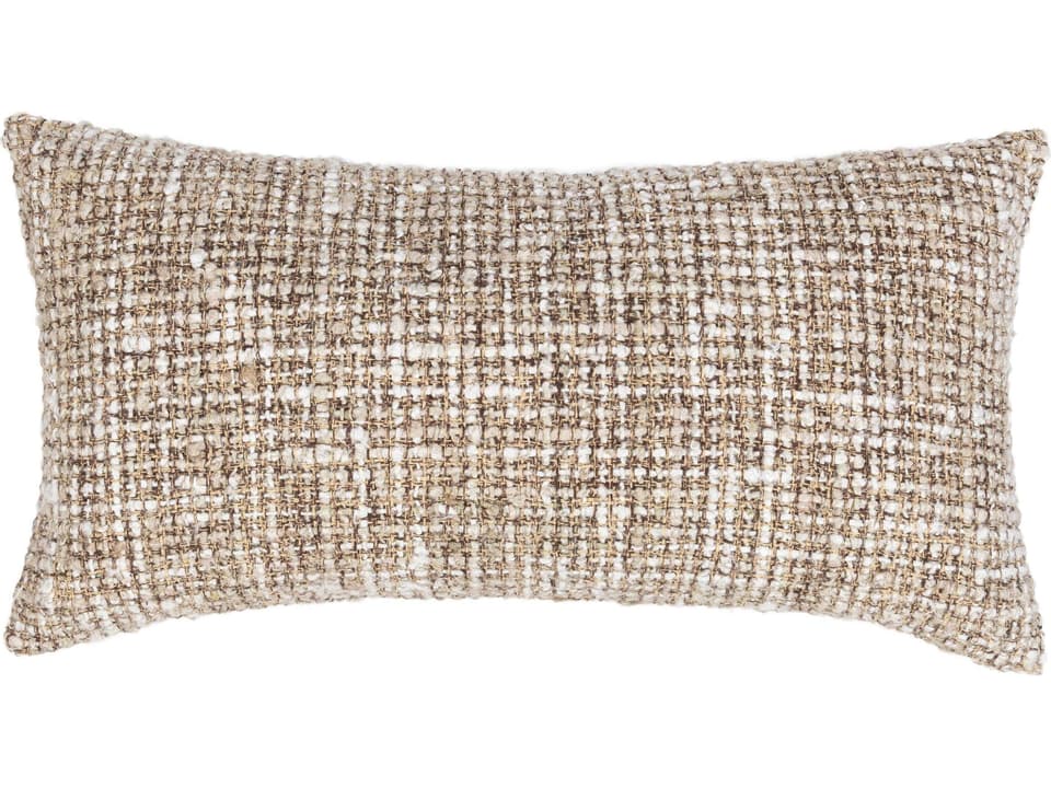 VC Porter Natural Ivory 14x26 Throw Pillow Pair