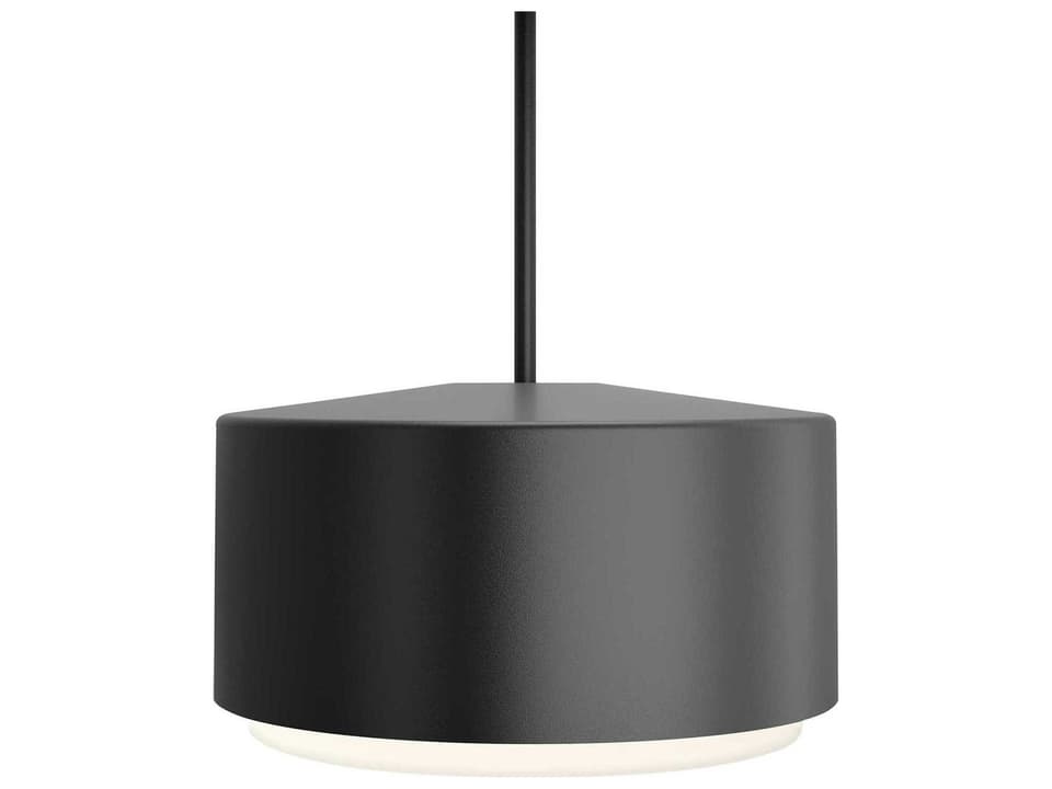 Roton 18-Inch Integrated LED Outdoor Pendant Light in Black