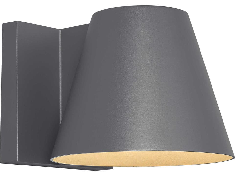 Bowman LED Outdoor Wall Sconce in Charcoal