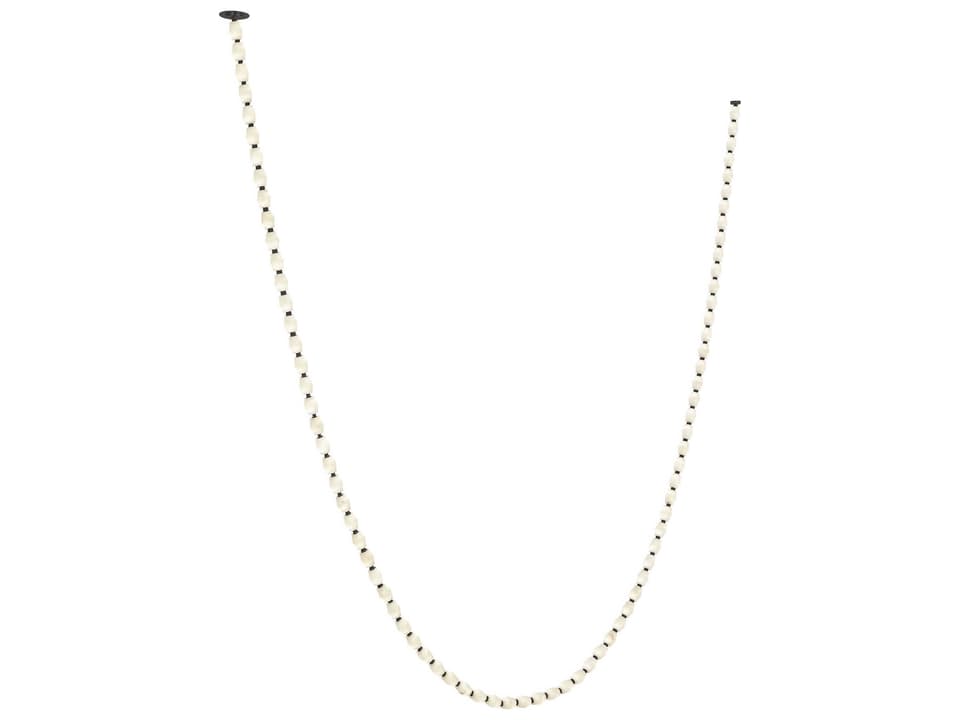 Collier Linear Chandelier Integrated LED Alabaster