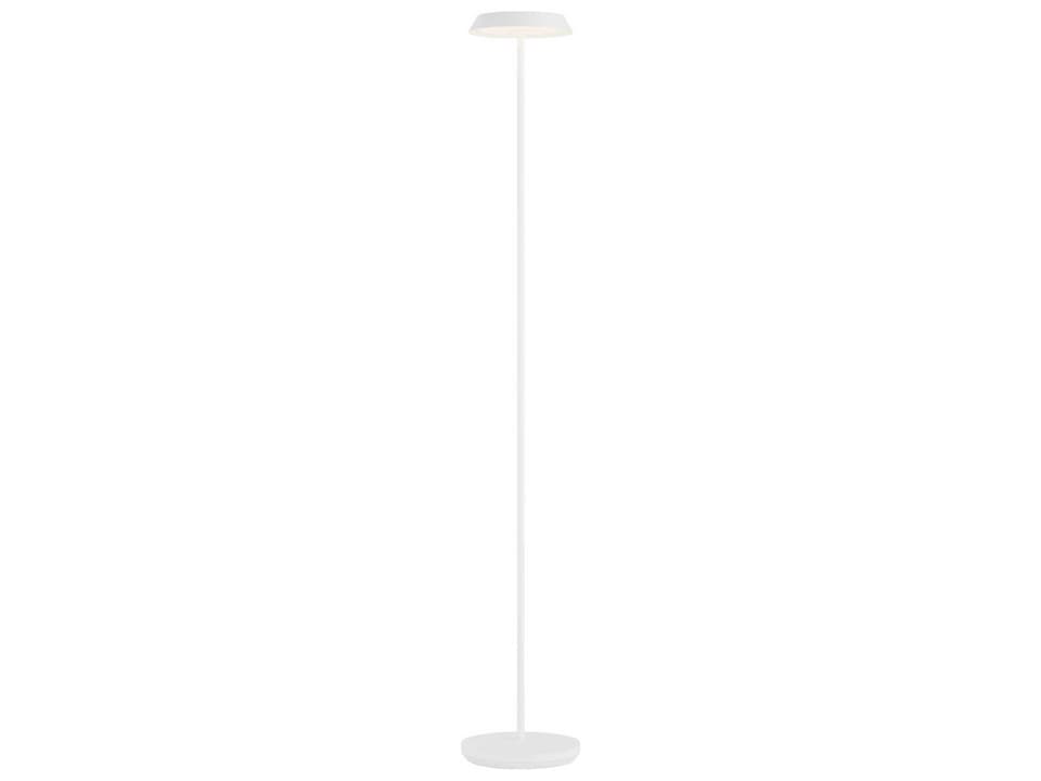 Tepa 1-Light Rechargeable LED Floor Lamp in Matte White