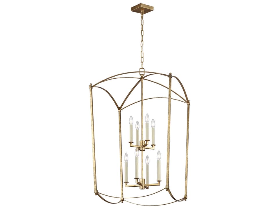 8-Light Thayer Chandelier in Antique Guild Finish