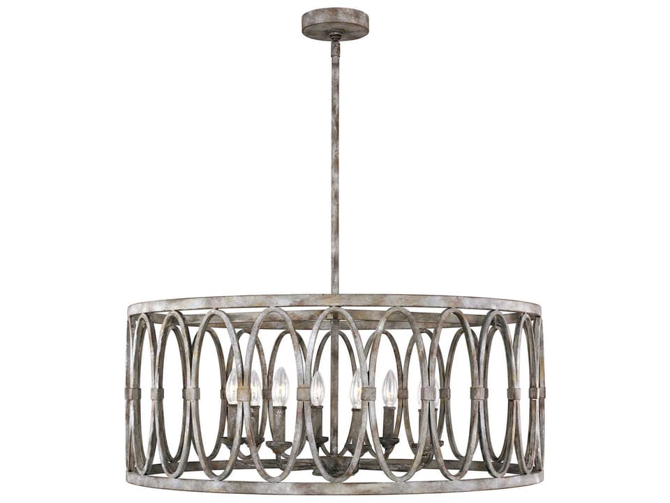 Patrice 8-Light Chandelier in Deep Abyss