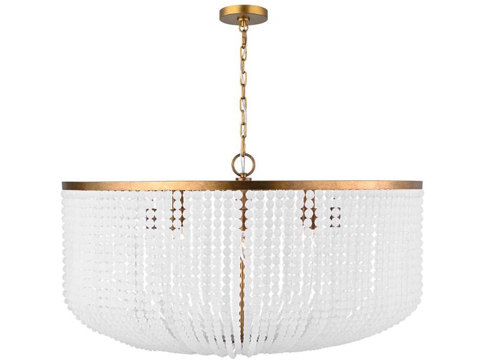 Bellecour 8-Light Chandelier in Vintage Gild