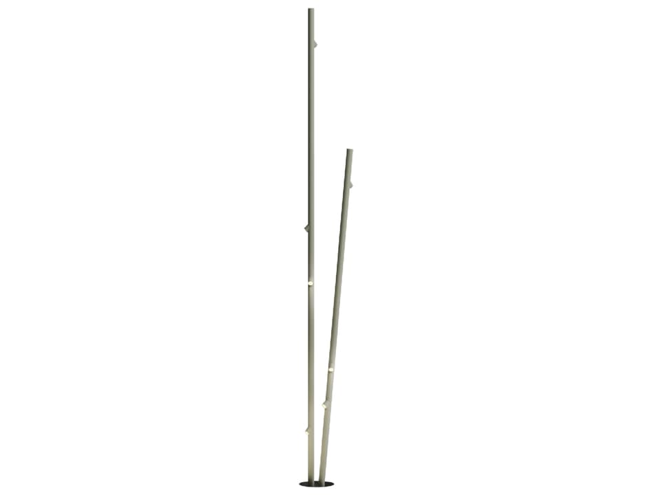 Bamboo 7-Light Outdoor Path Light