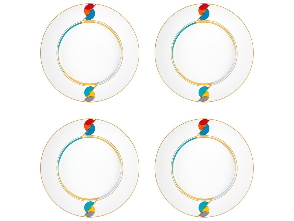 Futurismo Dinner Plate Set of 4