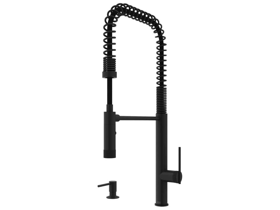 Sterling Pull-Down Kitchen Faucet with Soap Dispenser