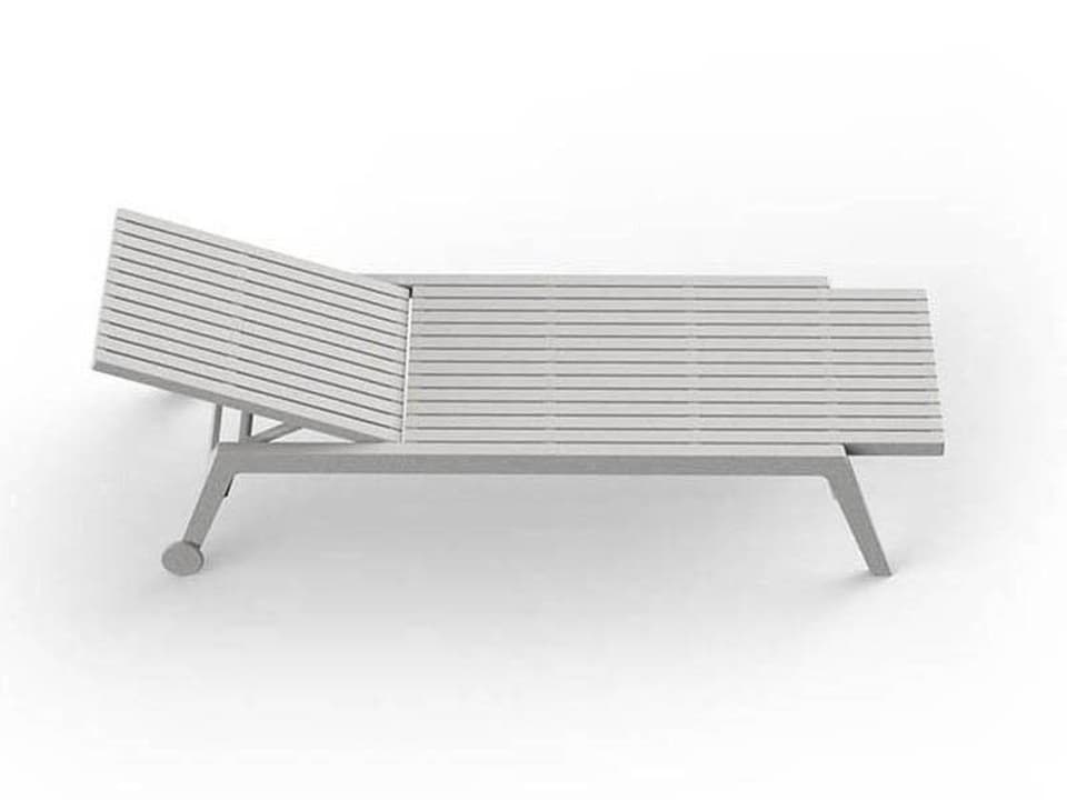 Spritz Sun Lounger Set of 4 Basic/Injection Ecru