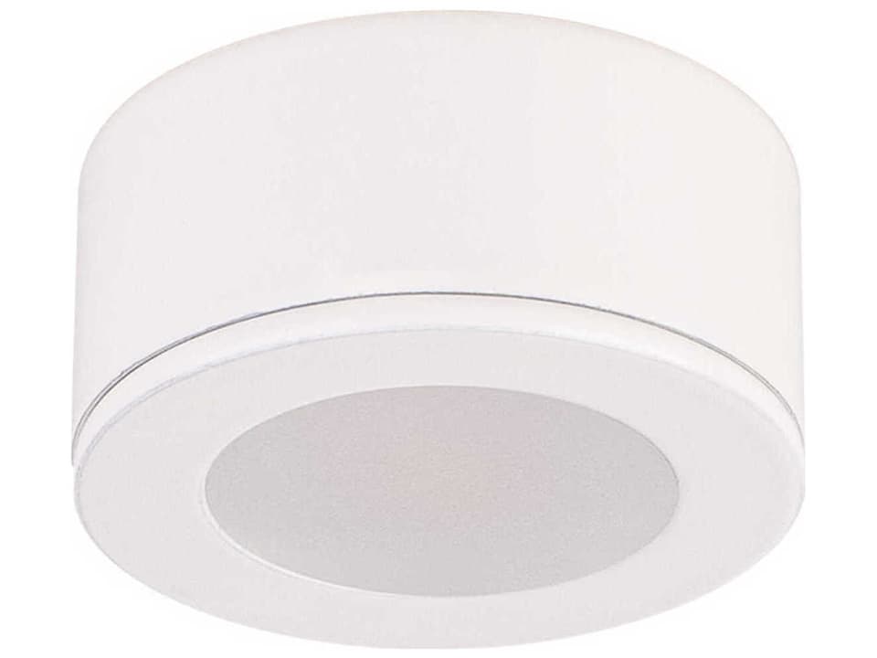 Mini Puck LED Under Cabinet Light in White