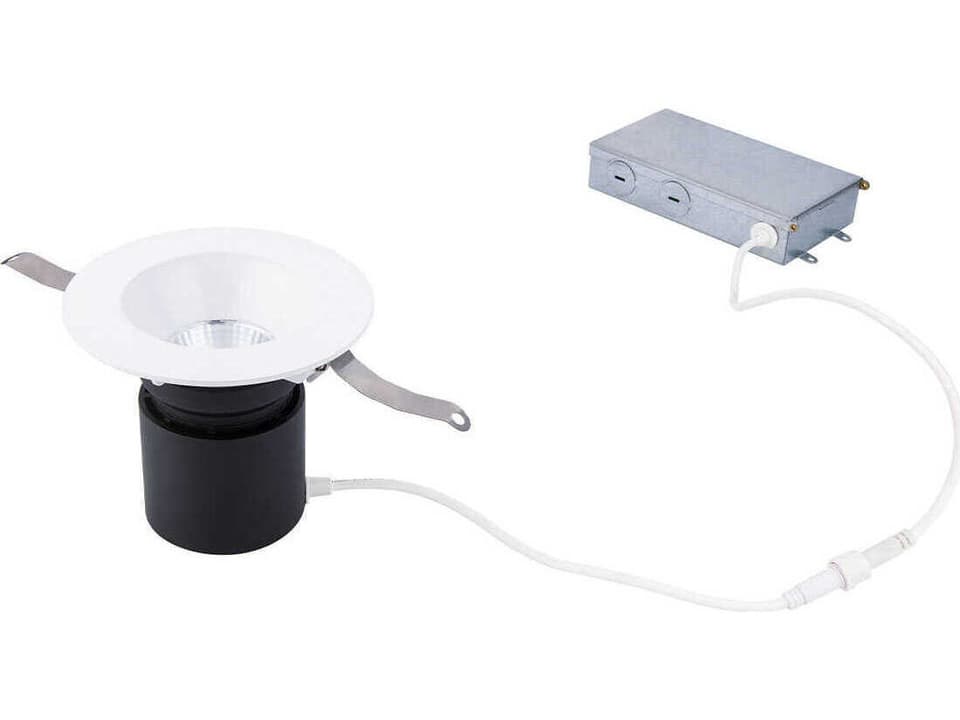 Patriot 3-Inch Round Recessed LED Downlight with Selectable CCT White